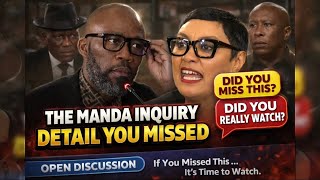 The Manda Inquiry Detail You Missed Bheki Cele Cat Matlala  Why Malema Was Watching Closel