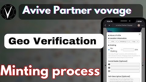 Avive mining new update today | Avive geo verification| Crypto airdrops