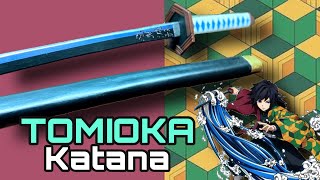 CÓMO HACER KATANA Y FUNDA DE TOMIOKA DE KIMETSU NO YAIBA