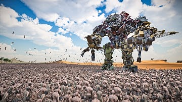 DEVASTATOR VS 1,000,000 ZOMBIES - Ultimate Epic Battle