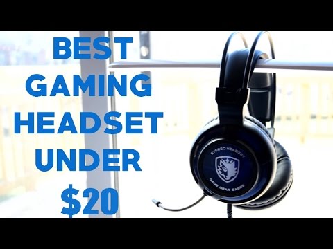 Sades SA-805 Unboxing & Review - BEST Gaming Headset Under $20?