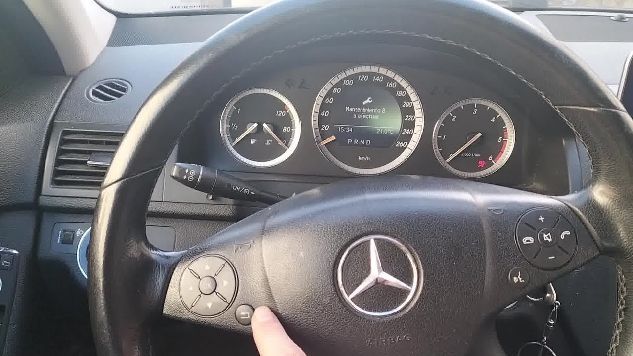 Resetear Aviso Mantenimiento Mercedes Benz Clase C 220 CDI YouTube resetear-aviso-mantenimiento-mercedes-benz-clase-c-220-cdi-youtube