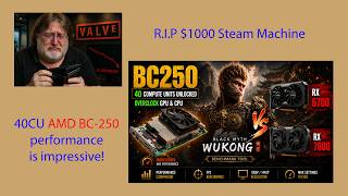 40CU AMD BC-250 VS RX6700 and RX7600 in Black Myth: Wukong. Results have surprised me!
