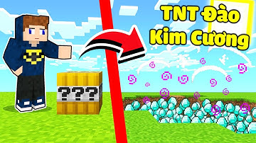 JAYGRAY CHẾ TẠO THÀNH CÔNG QUẢ TNT ĐÀO KIM CƯƠNG TRONG MINECRAFT*JAY SỞ HỮU NHỮNG LOẠI TNT CỰC HOT