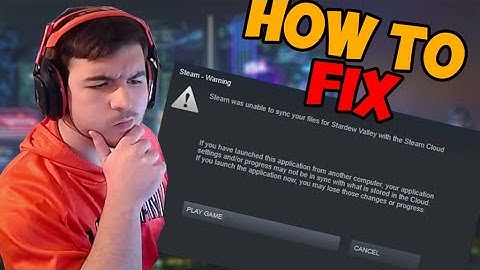 How to FIX "steam was unable to sync your files" (2025)