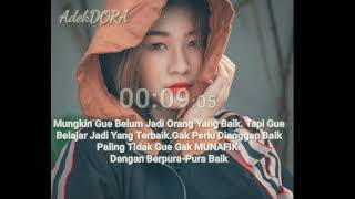 Status Wa 30 Detik, Setidaknya Tidak Munafik