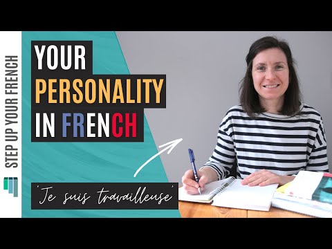 How to Describe your Personality in French | French Adjectives and Patterns