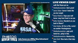 LIVE | What I have learned from each of my Workshop Locations | Milky Way Wednesday