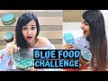 I only ate BLUE Food for 24 Hours! *DISGUSTING*