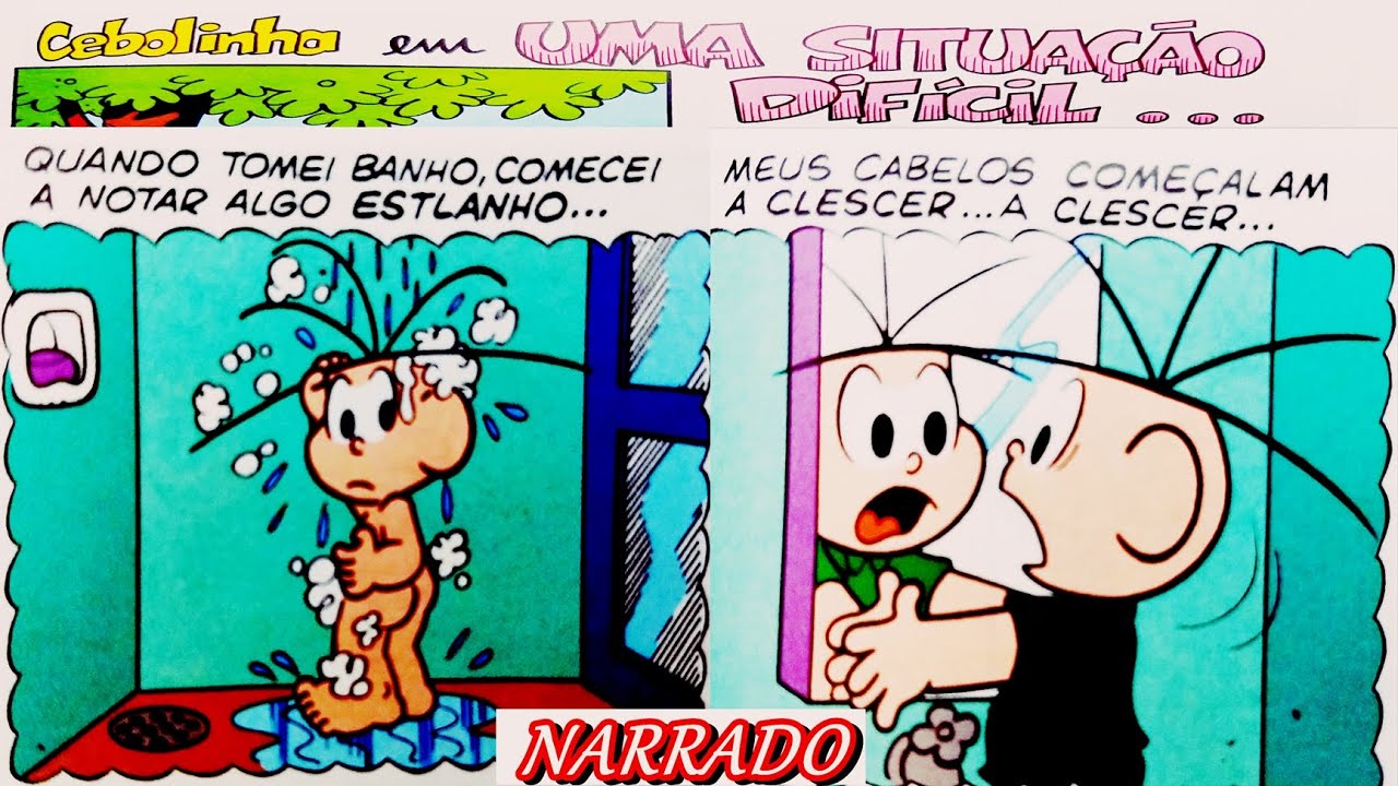 CEBOLINHA EM UMA SITUAÇÃO DIFÍCIL/HISTÓRIAS EM