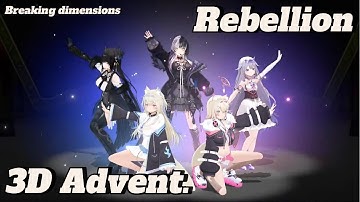 Rebellion - Hololive English 2nd Concert - Breaking Dimensions  [VietSub/Lyrics/Hololive]