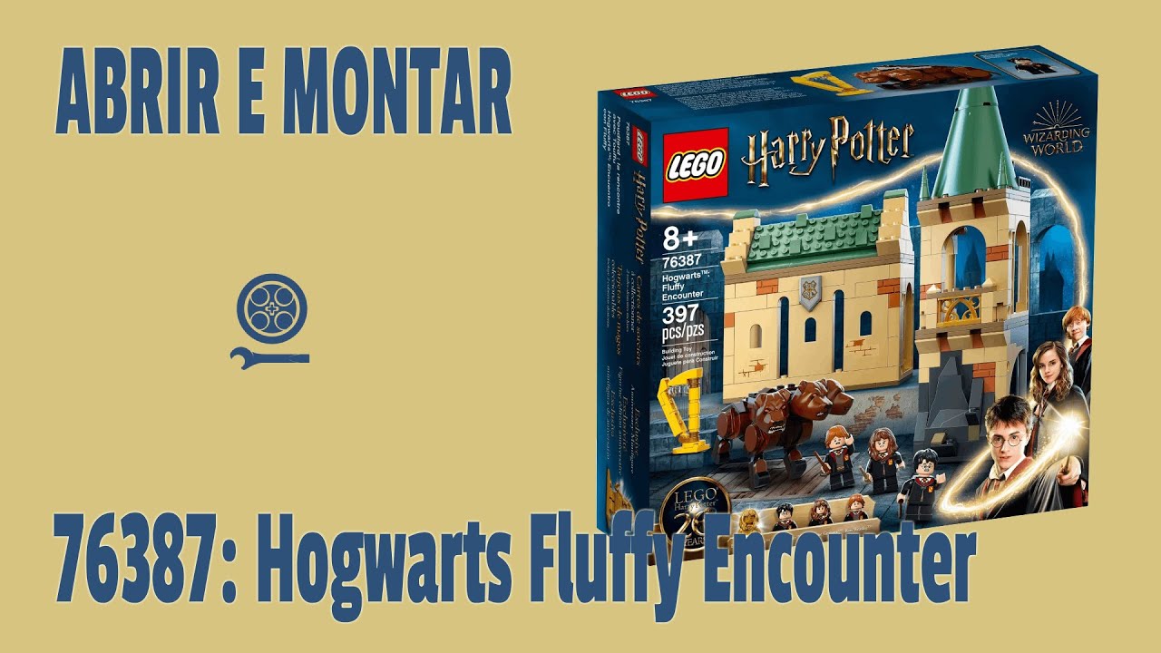 Lego Harry Potter Hogwarts: Encontro com Fluffy /Fofo 76387