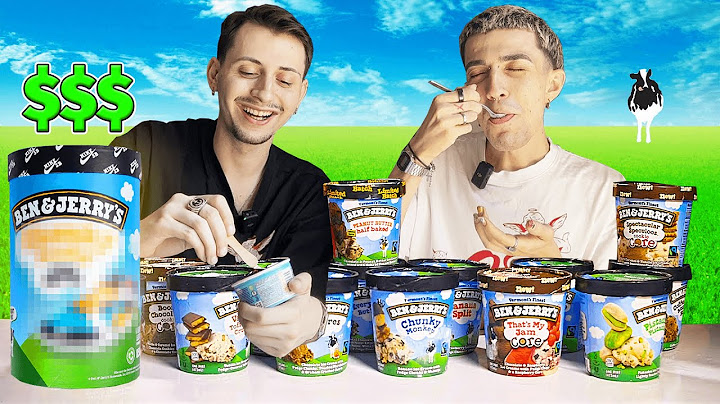 Δοκιμάσαμε ΟΛΑ Τα Παγωτά Ben & Jerry's! ft  @CaptainPanez