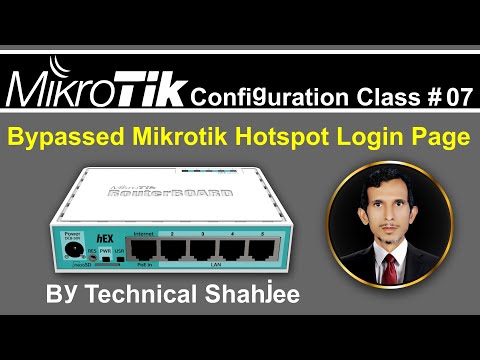 How To Bypassed Mikrotik Hotspot Login Page | IP Binding Hotspot User In Mikrotik | Class # 07