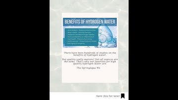 Catch the current of the incredible benefits of Molecular Hydrogen Water! 🌊💧
