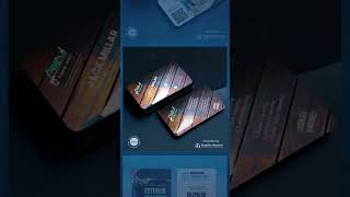 Pressure Washing Business Card | Canva Template Design