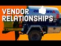 Why you should have a good relationship with vendors