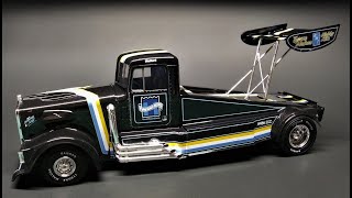 Recensione del kit modello Kenworth Bandag Bandit / Hideout Truck Tyrone Malone Drag Truck in sca... screenshot 5