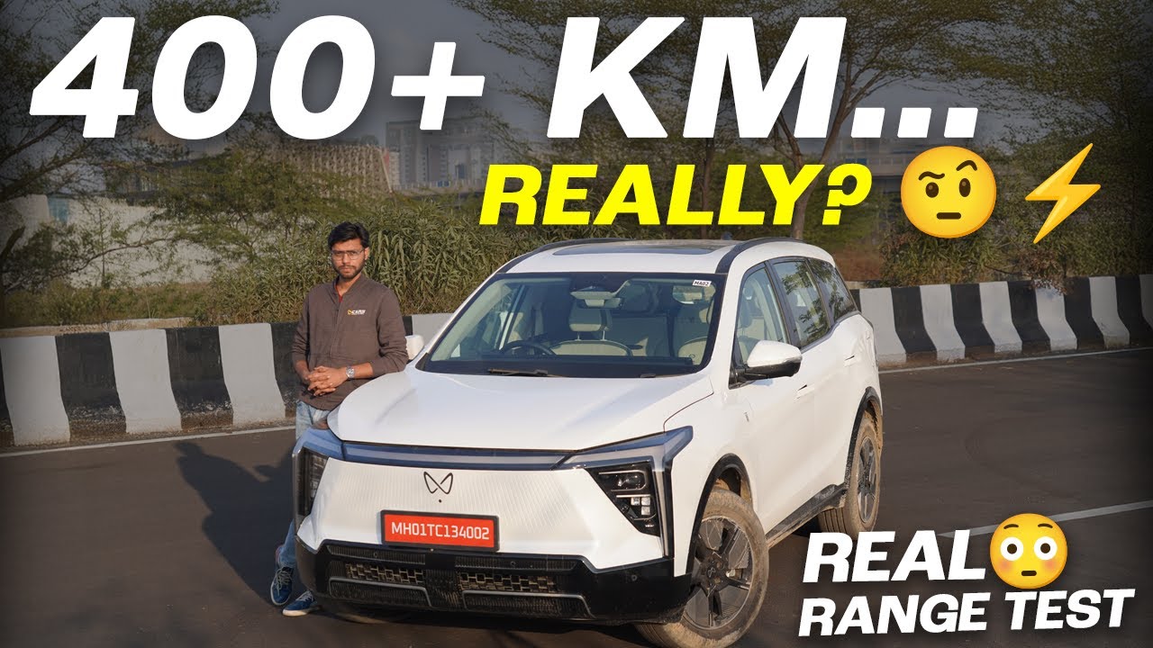 Will This Mass-Market Indian EV Do 400km In 1 Charge? Mahindra XEV 9S Range Test ⚡