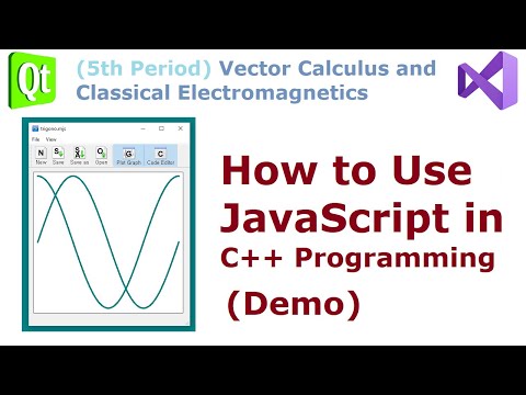 041 - Plot Graph 6 - How to Use JavaScript In C++ Programming (Demo)