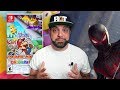 HUGE Paper Mario Switch Details + Spiderman PS5 Drama?