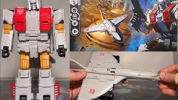 How to transform Age of the primes Silverbolt. Transformers AOTP commander class figure