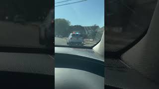 Nassau County police car 808 on a traffic stop (recorded by cousin)