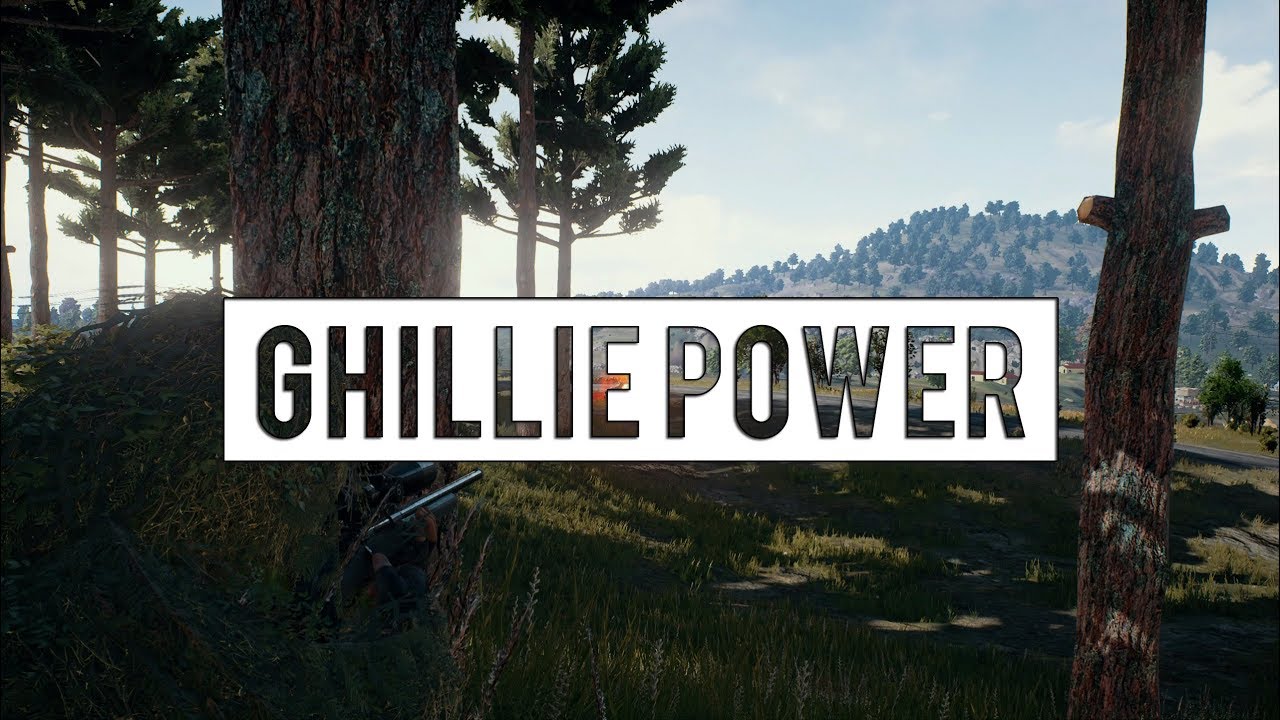 Power of the GHILLIE SUIT except not really - Playerunknown's battlegrounds