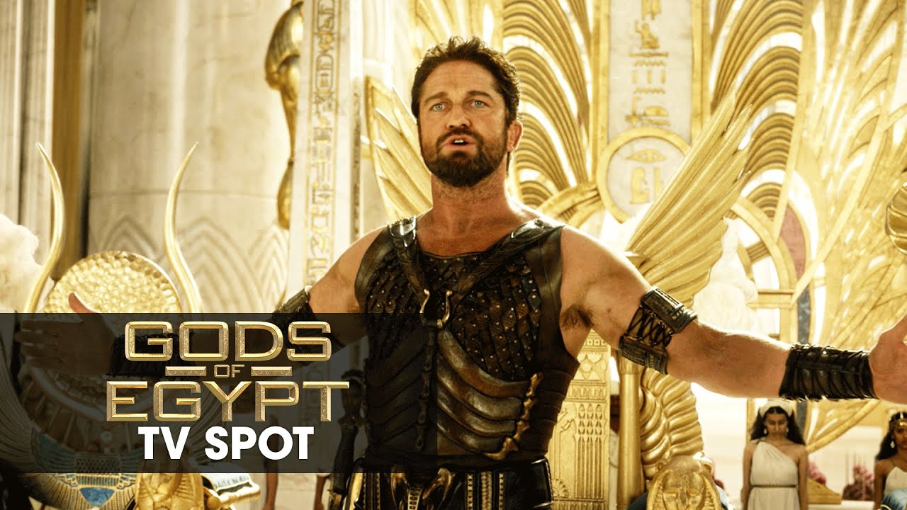 Gods Of Egypt 2016 Movie Gerard Butler Official Tv
