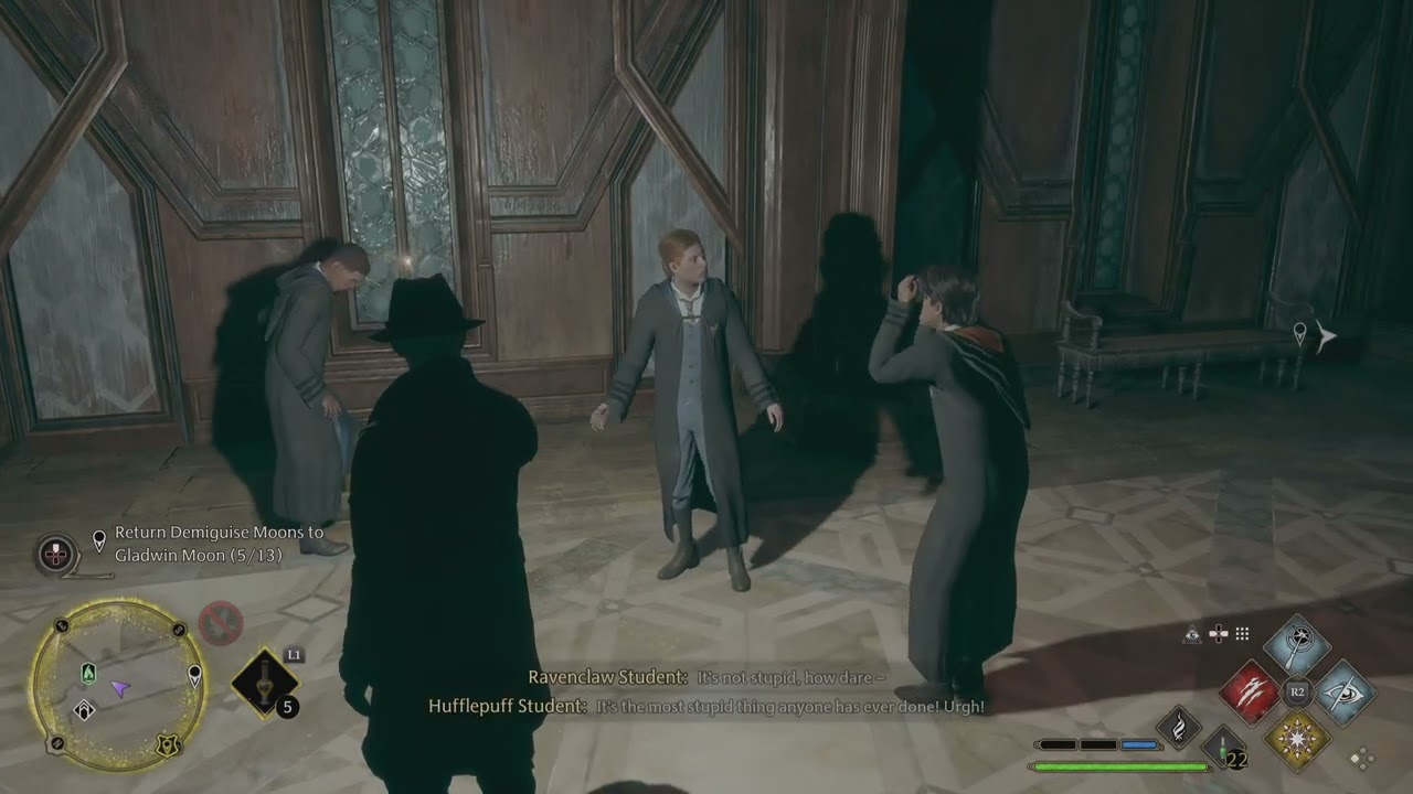 Hogwarts Legacy random encounter: invisible student