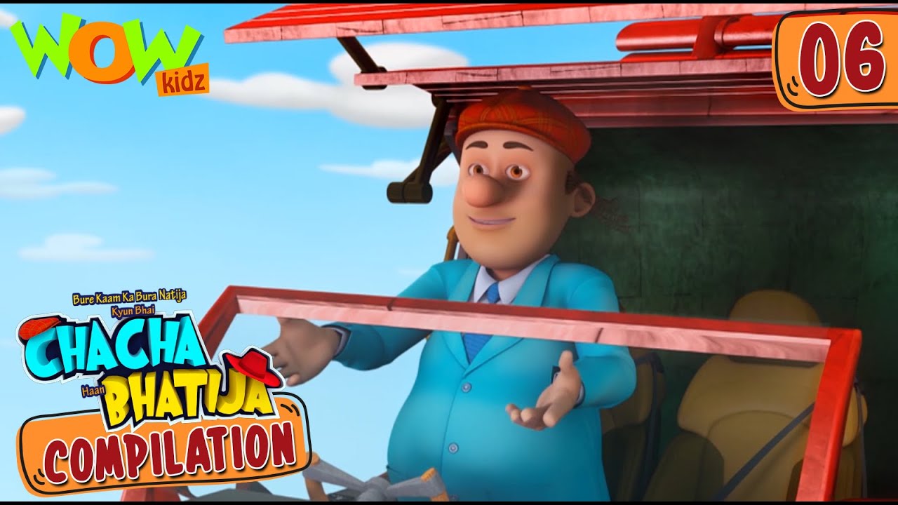 Chacha Bhatija | Compilation 06 | Funny Animated Stories | Wow Kidz ...