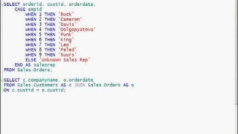 Querying Microsoft SQL Server 2012 - MS-10774