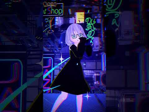 夜に踊る制服の女の子／花白もか　#vtuber  #varkshorts