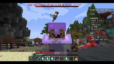 Hướng dẫn bug bằng pay trong server minecraft năm 2024