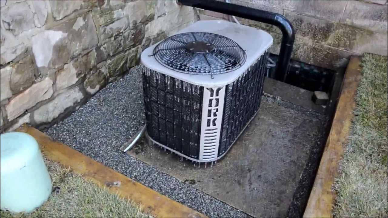 What happens when you to turn off sprinklers in cold weather! YouTube