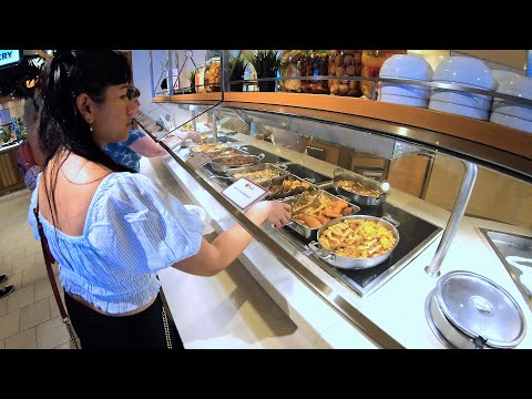 Видео: Carnival Breeze - Рестораны и кухня