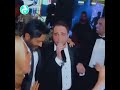 طليق شيرين اول ظهور بعد السجن بوزن زائد وصوت كارثه