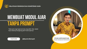 (HIGHLIGHT) GEMINI Untuk Membuat Modul Ajar Tanpa Prompt
