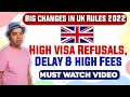 Biggest Changes in UK Visa Rules for Study, Visitor and Work Visa | High Fees for Study & Work Visa