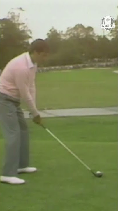 Seve drives the 10th at The Belfry