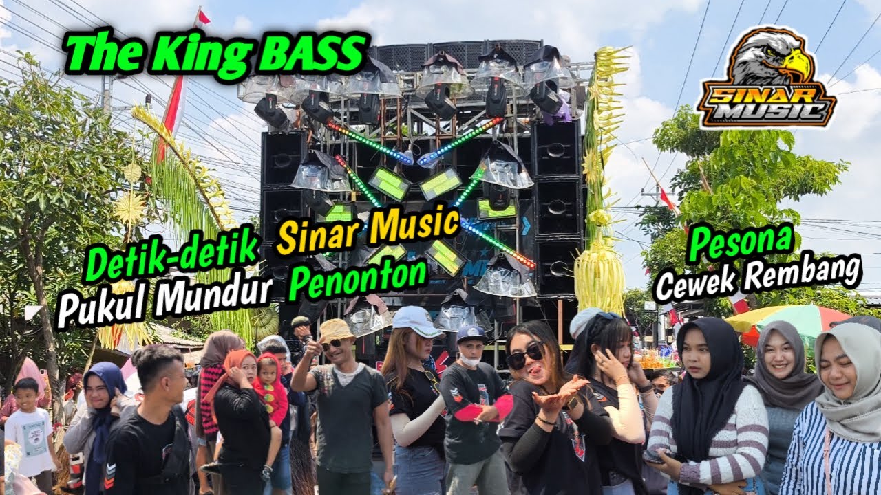 Detik-detik SINAR MUSIC PUKUL MUNDUR Penonton ❗ Karnaval Waru Rembang