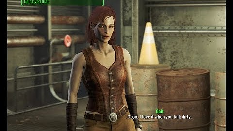 Fallout 4 - Cait is naughty