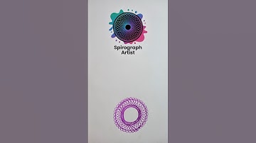 Art that never stops spinning ✨ #spirograph #relaxing #satisfying #asmrsounds