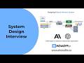 Design Batch Inference System - Anthropic & OpenAI System Design Question