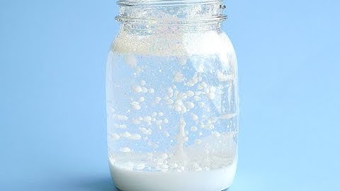 Snowstorm in a Jar