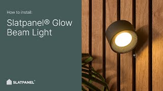 Slatpanel® Glow Beam Light Installation video