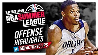 Dennis Smith Jr. 2017 Summer League Offense Highlights - Dallas Mavericks Debut