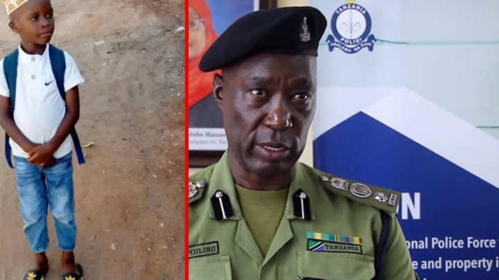 DADA WA KAZI ADAIWA KUMCHINJA MTOTO WA BOSI WAKE, KAMANDA MULIRO ASIMULIA TUKIO ZIMA