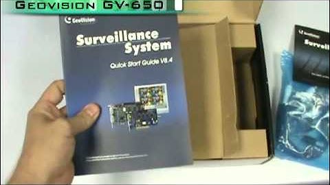 The GeoVision GV-650 DVR Card
