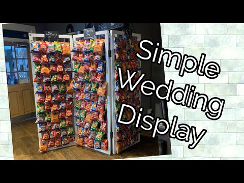Building A Crisp/ Confectionery Wall For Weddings And Parties - YouTube